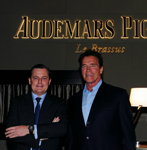 Audemars Piguet на SIHH-2012 посетил Арнольд Шварценеггер