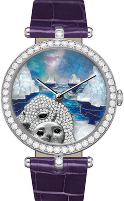 женские часы Lady Arpels Polar landscape Seal Decor