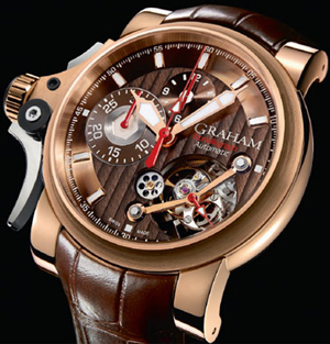 часы Chronofighter Trigger Tourbillograph Havana