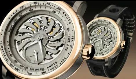часы Aviator Dual Time