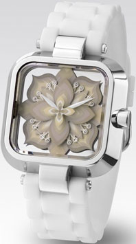часы Sasu White with White and Chrome