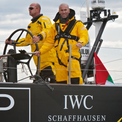 IWC и Зинедин Зидан под одним  парусом