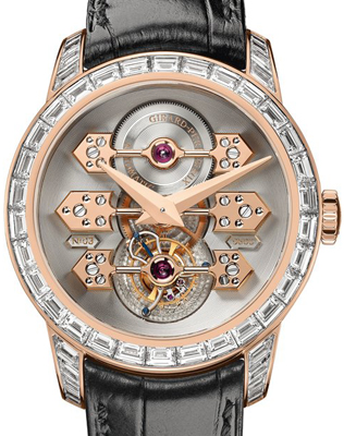 часы Tourbillon with Three Gold Bridges Diamond-Set (Ref. 99193B52H001-BA6A)