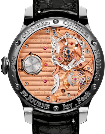 задняя сторона часов Chronomètre Optimum