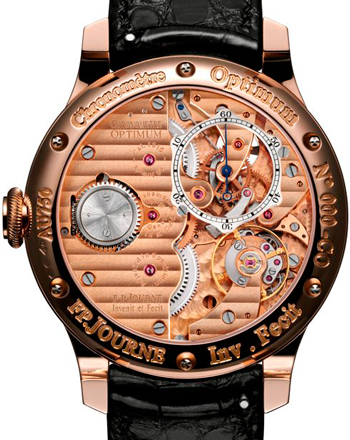 задняя сторона часов Chronomètre Optimum