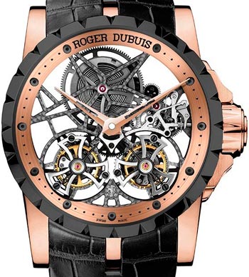  Excalibur Double Skeleton Tourbillon  Roger Dubuis