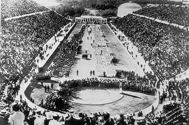 Афины, 1896 год — I Летние Олимпийские игры