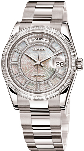 Часы Rolex Oyster Perpetual Day-Date «Sertie» (Ref. 118399 BR – 73209)