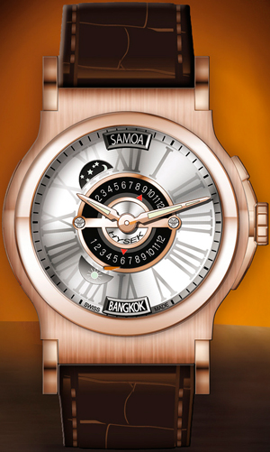 Часы VerdicT 46mm Triple Time Zone Часы VerdicT 46mm Triple Time Zone