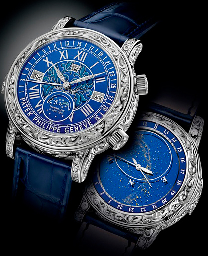 Новые лимитированные часы Sky Moon Tourbillon (Ref. 6002) от Patek Philippe