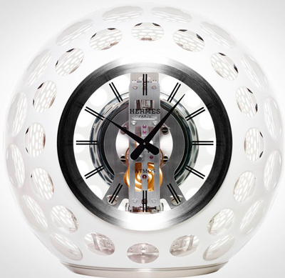Настольные часы Hermés Atmos Clock от Jaeger-LeCoultre