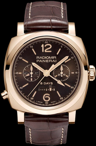  Panerai Radiomir 1940 Chrono Monopulsante 8 Days GMT (Ref. PAM502)