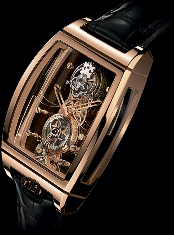  Golden Bridge Tourbillon Panoramique (Ref. 100.160.55/0F01 0000)