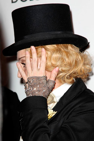 Мадонна в перчатке Diamond Mesh