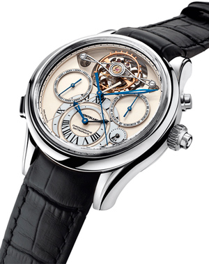 Часы Villeret 1858 ExoTourbillon Rattrapante от Montblanc