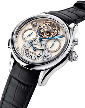  Villeret 1858 ExoTourbillon Rattrapante  Montblanc