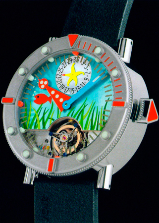 часы Alain Silberstein Tourbillon Marine Blue Sea (Ref. MTA1-05M)