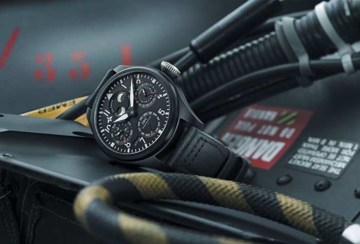 Big Pilot’s Watch Perpetual Calendar Top Gun -      ,     