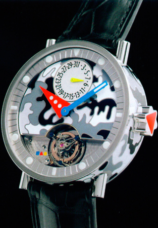 часы Alain Silberstein Tourbillon Manuel Laque Cloisonne (Ref. TS0511) часы Alain Silberstein Tourbillon Manuel Laque Cloisonne (Ref. TS0511)