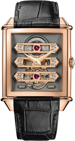  Vintage 1945 Tourbillon With Three Gold Bridge Rose Gold