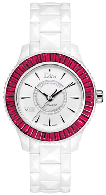 часы Dior VIII Baguette Rubies 33 MM