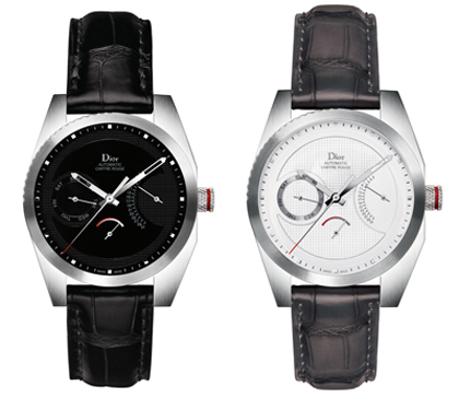 часы Chiffre Rouge C01 "Black alligator" (Ref. CD084C10A002) и Chiffre Rouge C01 "Slate grey alligator" (Ref. CD084C10A001)