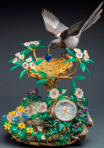  Patek Philippe Magpie’s Treasure Nest Clock (« »)