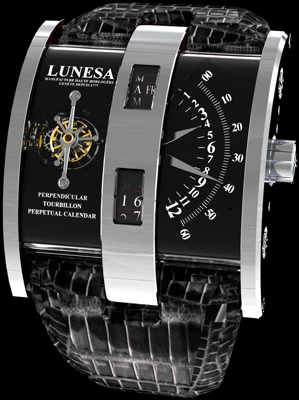 часы Lunesa PERPENDICULAR TOURBILLON PERPETUAL CALENDAR часы Lunesa PERPENDICULAR TOURBILLON PERPETUAL CALENDAR