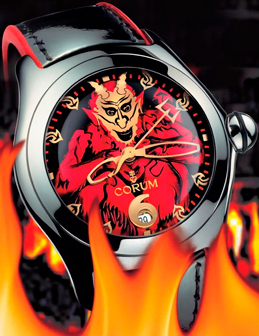 часы Corum Bubble Lucifer часы Corum Bubble Lucifer