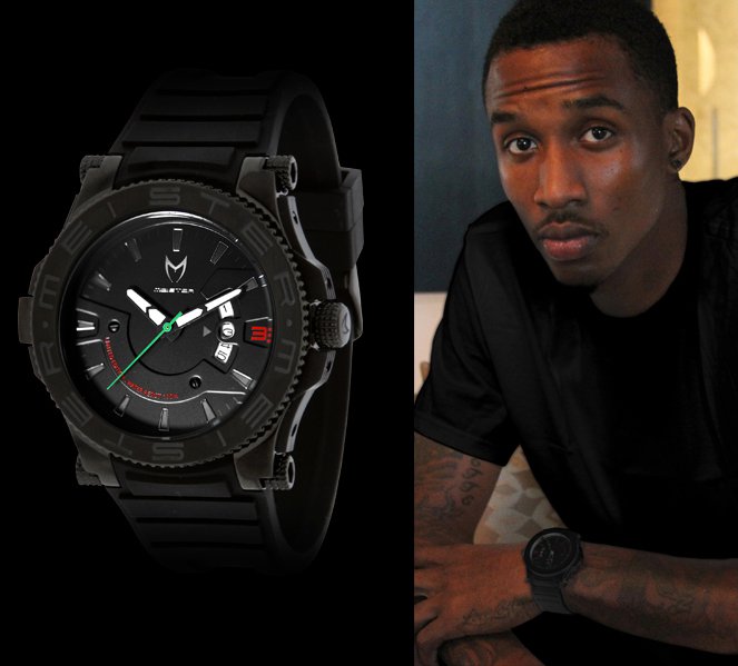 Brandon Jennings с часами Meister Prodigy
