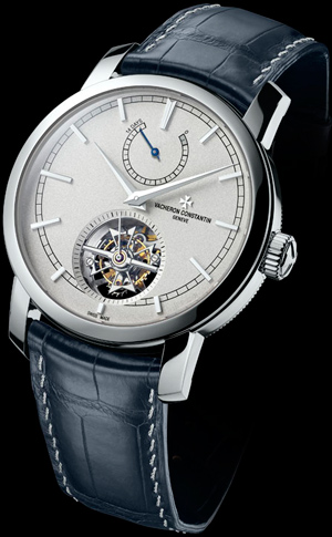 Платиновые часы Patrimony Traditionnelle 14-Day Tourbillon от Vacheron Constantin