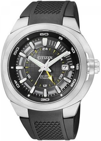  EcoDrive Titanium GMT