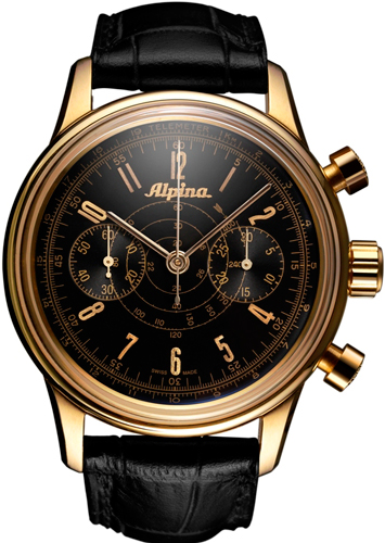  Alpina 130 Heritage Pilot Automatic Chronograph (Ref. AL-860B4H5)