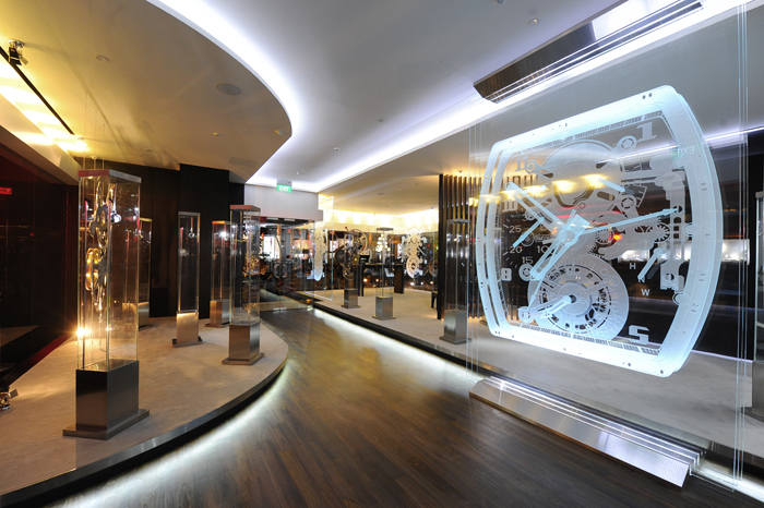Сингапурский бутик Richard Mille в отеле Grand Hyatt
