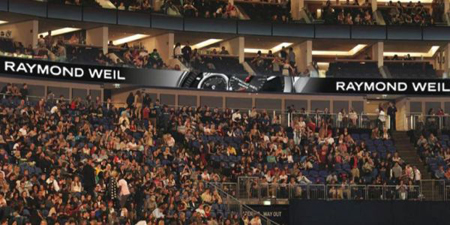 Raymond Weil - официальный партнер SSE Hydro
