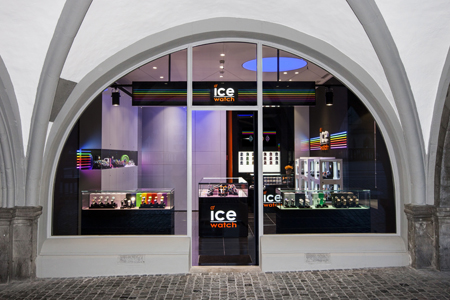 Новый бутик Ice-Watch в Цюрихе 