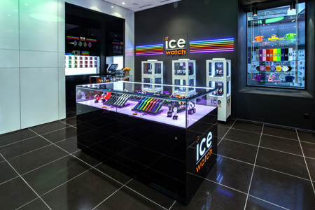 Новый бутик Ice-Watch в Цюрихе 