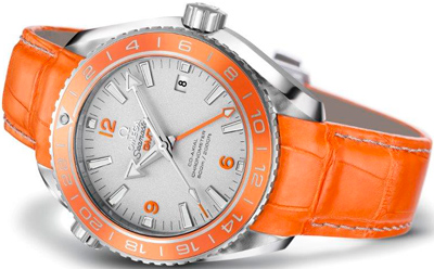 Часы Omega Seamaster Planet Ocean Orange Ceramic