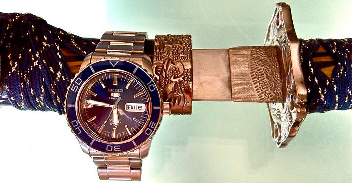 дух самурая в часах Seiko дух самурая в часах Seiko