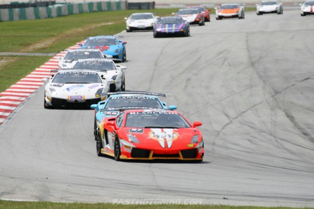 Blancpain и Lamborghini проводят второй этап гонки Lamborghini Blancpain Super Trofeo