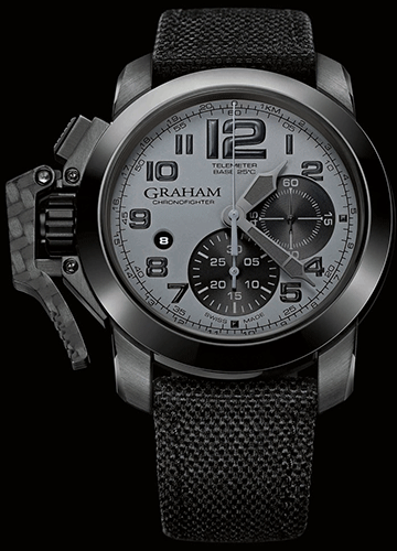  Chronofighter Oversize Black Sahara