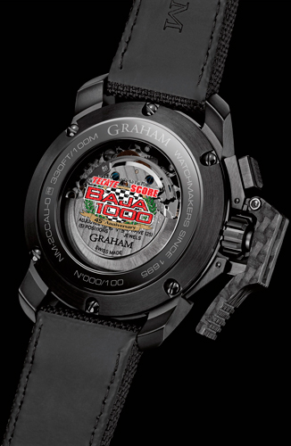задняя сторона часов Chronofighter Oversize Score Baja 1000