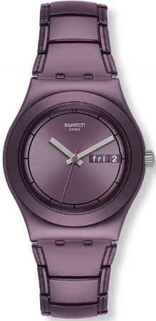 популярная новинка 2012 года от Swatch: элегантная женская модель Irony Purple Thought YLV7000AG