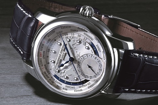 часы Frederique Constant Worldtimer Réf. FC-718WM4H6