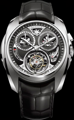 Часы Tourbillon Monopusher Chronograph от AkriviA Часы Tourbillon Monopusher Chronograph от AkriviA