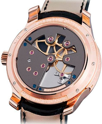 задняя сторона часов Tourbillon 24 Secondes Contemporain Titan