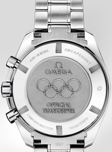 задняя сторона часов Olympic Timeless