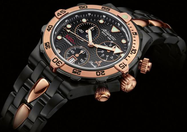  Atlantic Blackshark Chronograph