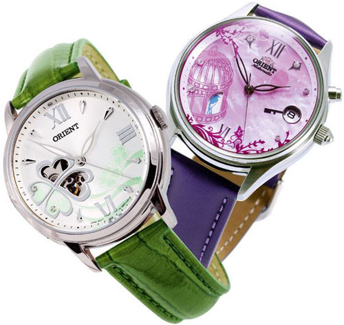Special Premium Gift: часы Orient Orient Clover и Orient Blue Bird