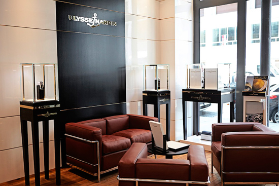 Первый бутик Ulysse Nardin в Париже